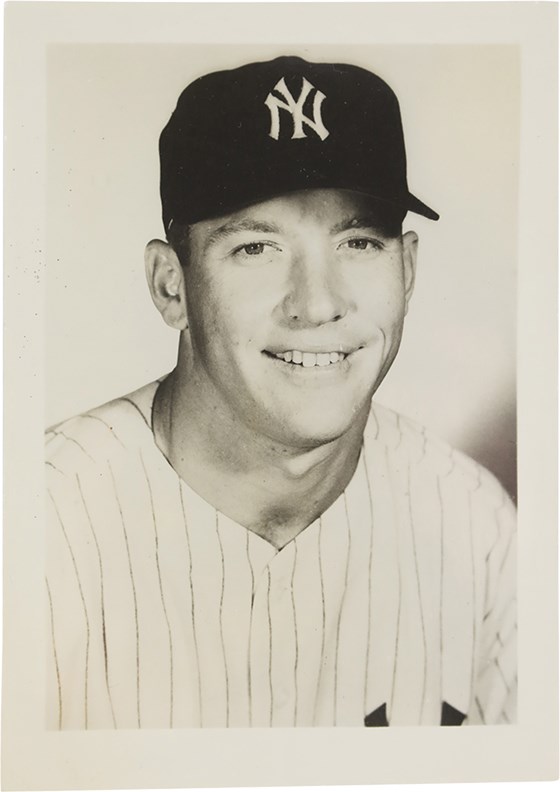 - 1950s Mickey Mantle Original Photograph (Type I)