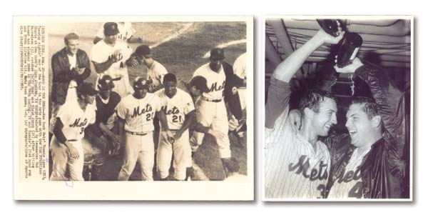 - 1969 New York Mets Wire Photograph Collection (92)