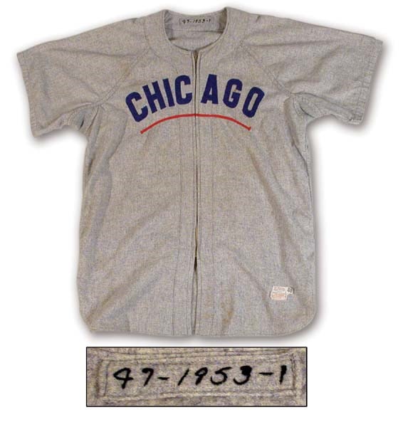 Uniforms - 1953 Virgil "Spud" Davis Game Worn Jersey