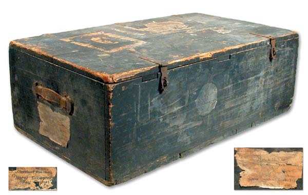 1910's Cleveland Indians Equipment Trunk (40x24x14")