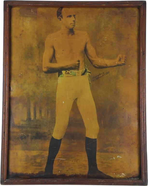 Muhammad Ali & Boxing - 1891 Robert Fitzsimmons Oversized Photograph