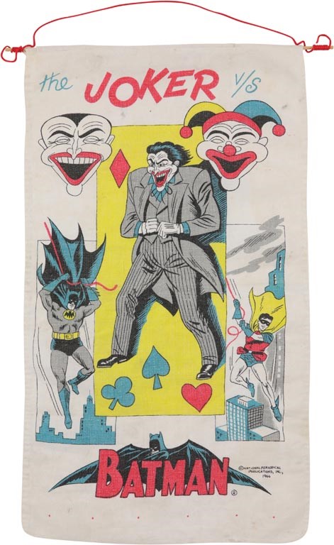 Non Sports Cards - 1966 Batman Linen Wall Hanging