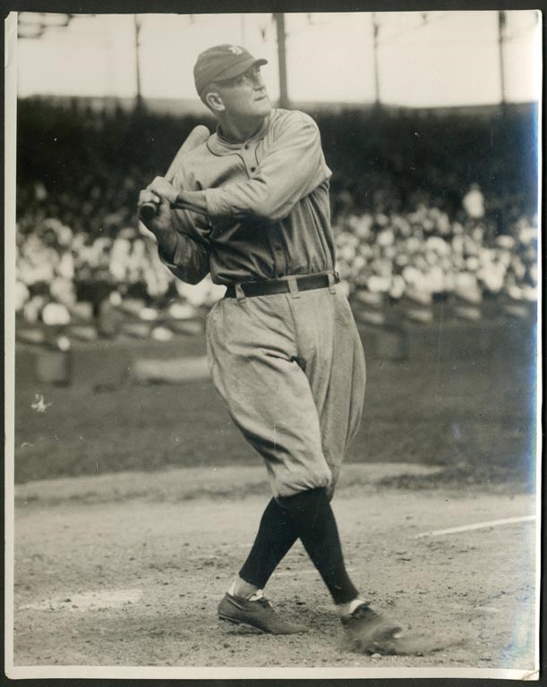 Ty Cobb and Detroit Tigers - 1920s Ty Cobb by Charles Conlon Type I Photo (8x10")