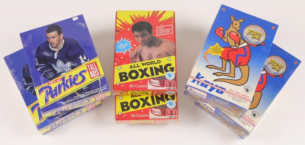 Boxing Cards - Collection of 6 Unopened Sport Boxes