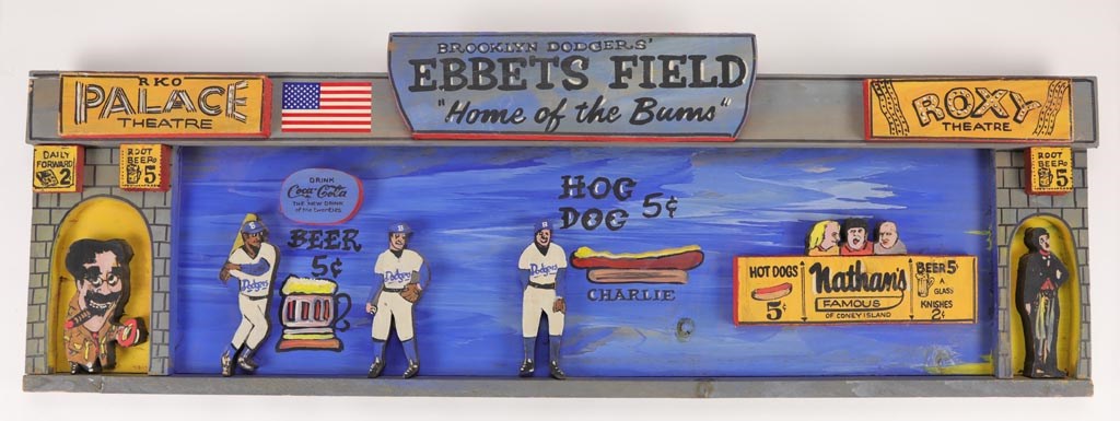 - Harry Glaubach Ebbets Field Folk Art