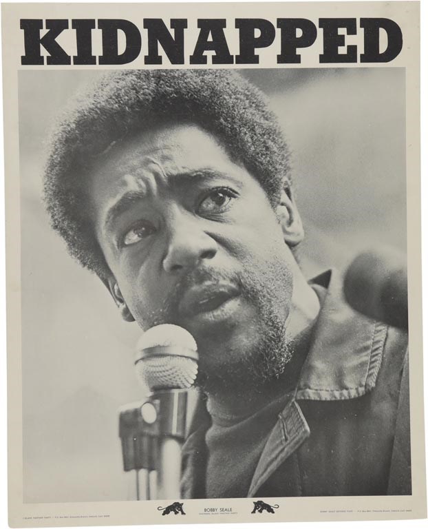 Rock And Pop Culture - Bobby Seale Defense Fund Poster