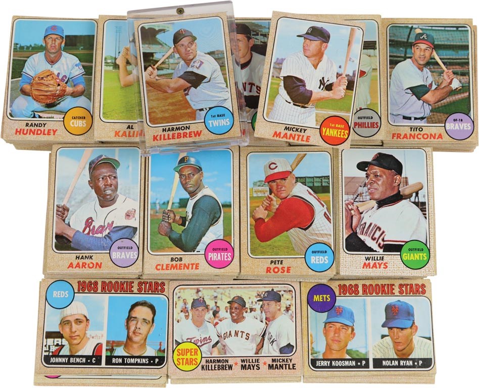 Baseball and Trading Cards - 1968 Topps Baseball Complete Set