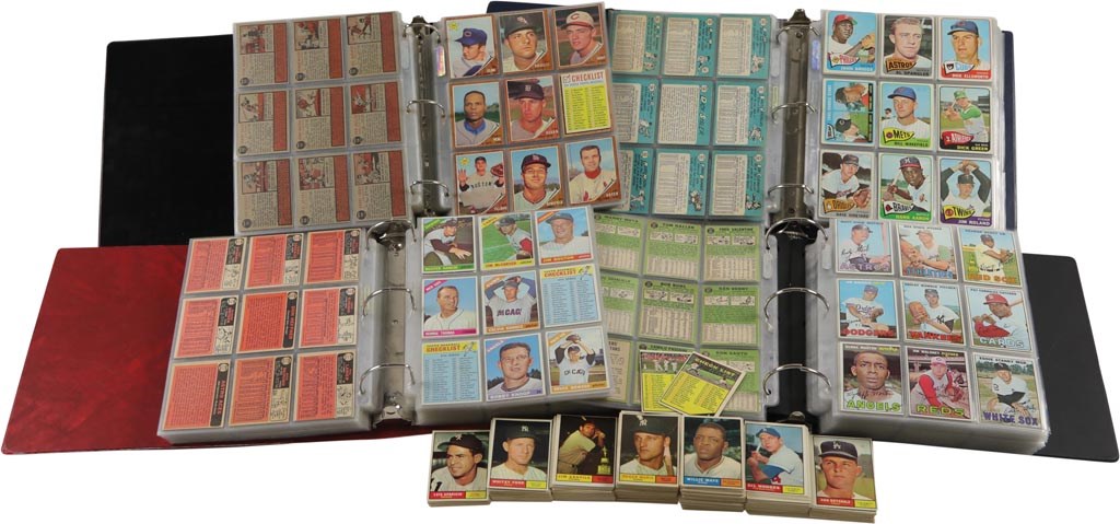 Baseball and Trading Cards - 1961-67 Topps Baseball Complete Set Partial Run (5 Sets)