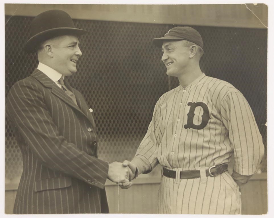 1920 Ty Cobb PCL Type 1 Baseball Photo