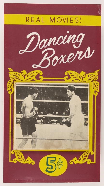 Muhammad Ali & Boxing - 1927 Dempsey vs. Tunny "Long Count" Mutoscope Marquee.