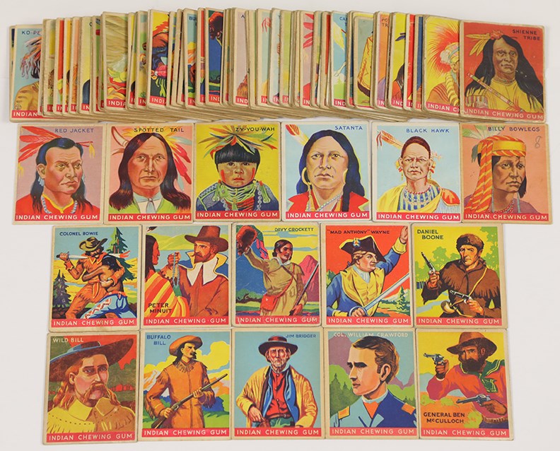 Non Sports Cards - 1933 Goudey Indian Gum Collection (129)