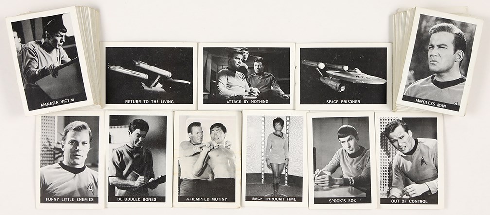 Non Sports Cards - 1967 Leaf Star Trek Near Set 70/72