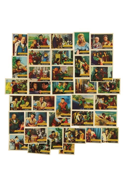 Non Sports Cards - High Grade 1960 Exploits of William Tell A+ BC Complete Set (36)