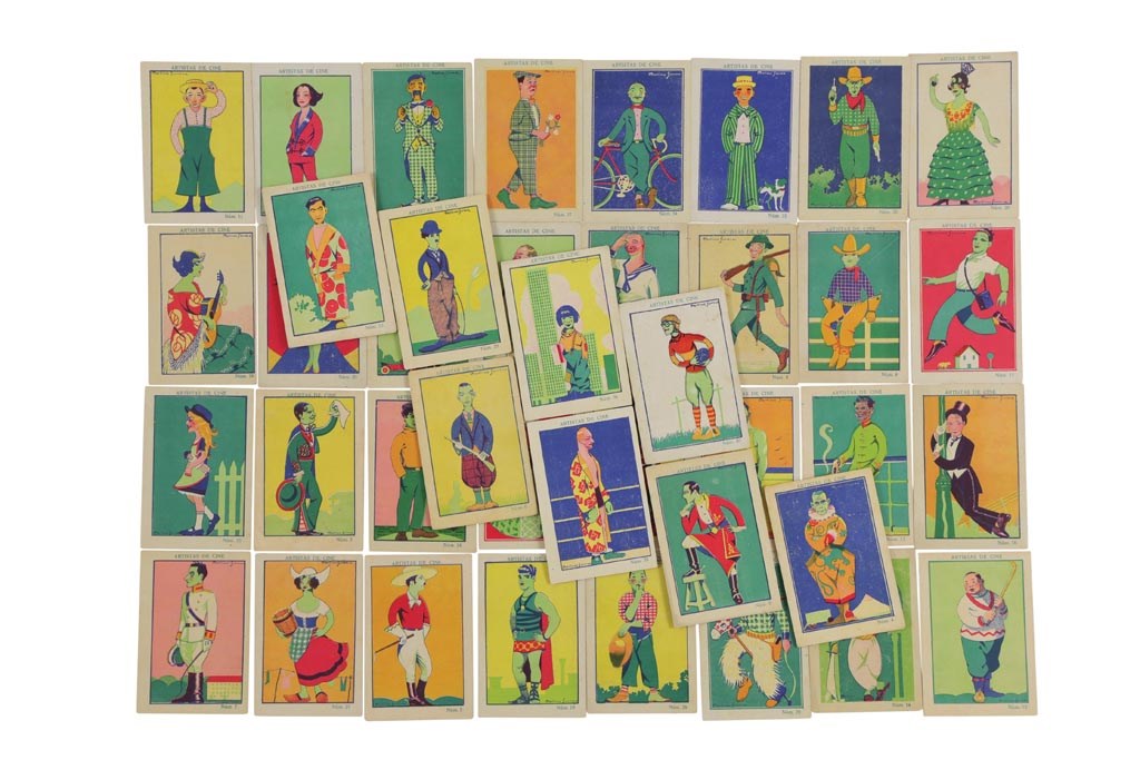 Non Sports Cards - 1920s Amatller Chocolates Silent Movie Stars Complete Set (40)