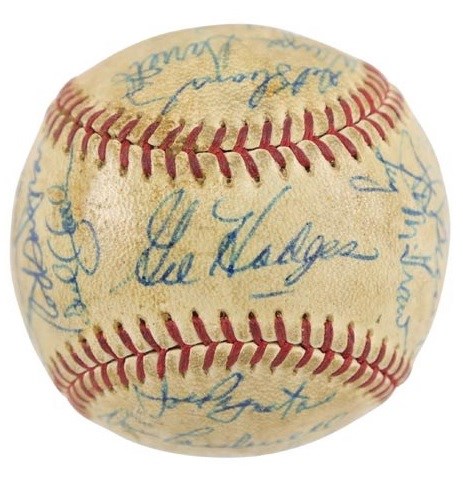 - 1969 World Champion New York Mets Team Signed Baseball (PSA)