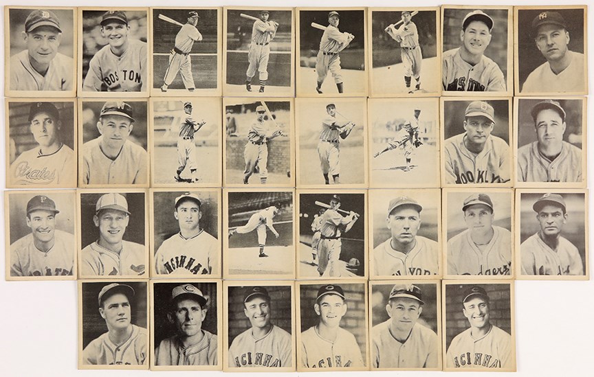 Baseball and Trading Cards - Large Collection of 1939 Play Ball Baseball Cards (280+)