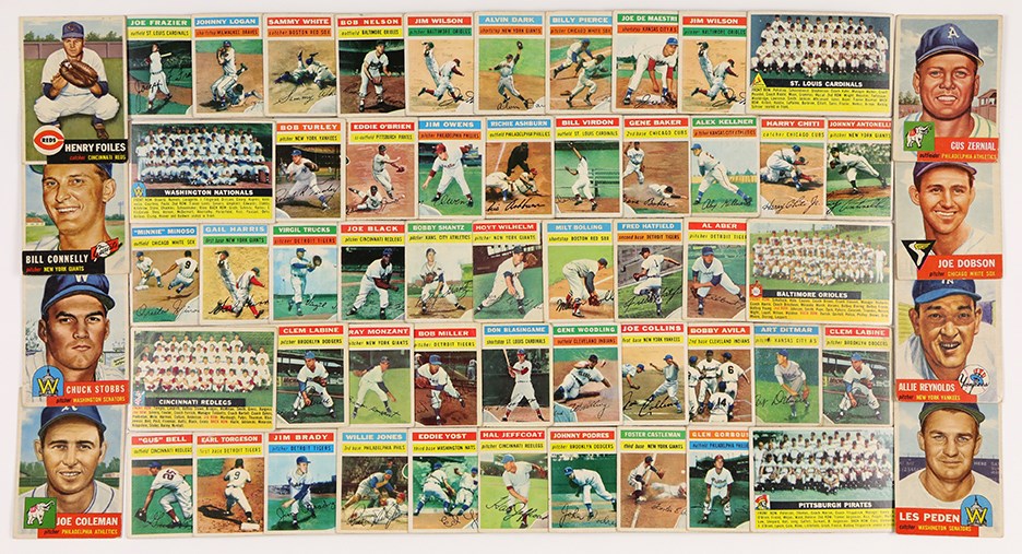 Baseball and Trading Cards - 1950s Topps Baseball Collection w/Stars (230+)