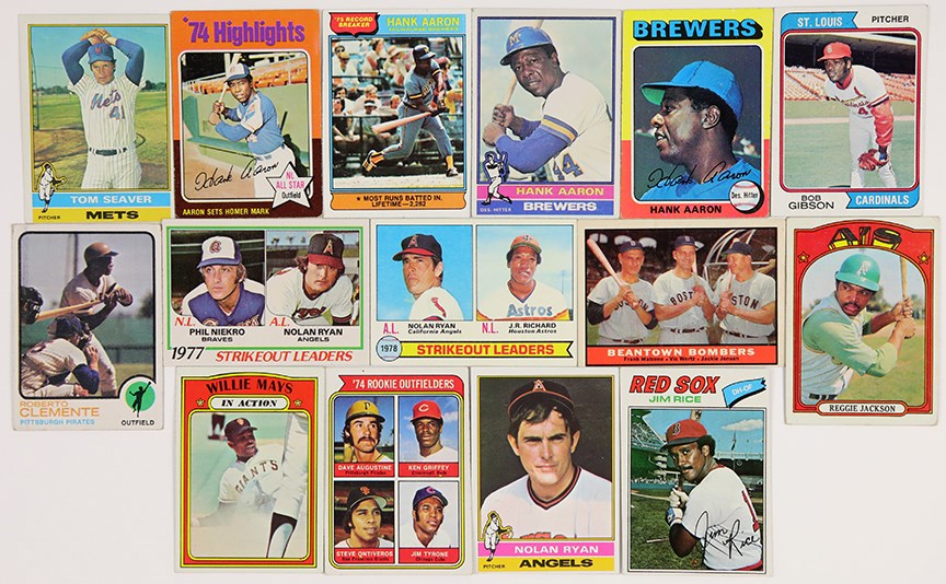 Baseball and Trading Cards - Collection of Vintage Topps Baseball (85)