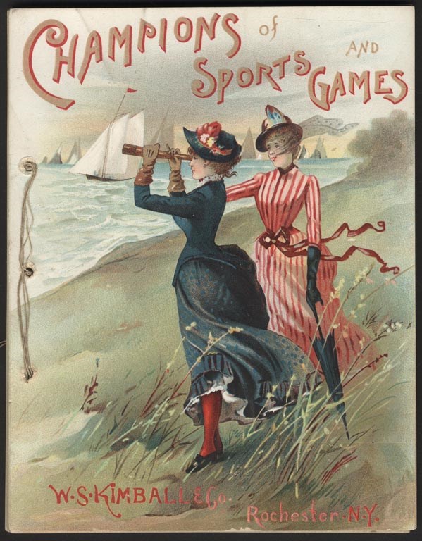 Baseball and Trading Cards - 1888 ACC Champion of Sports and Game Tobacco Album