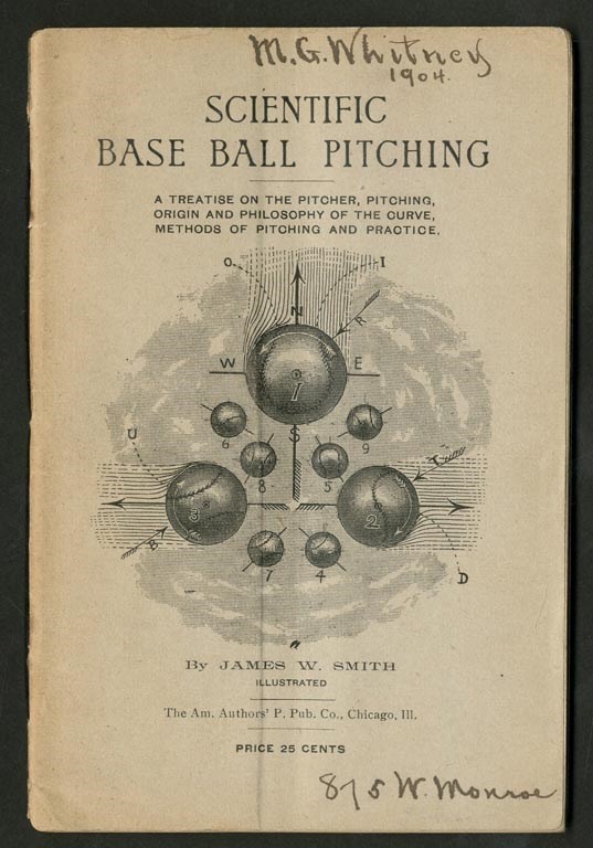 Early Baseball - 1894 "Scientific Base Ball Pitching" Book