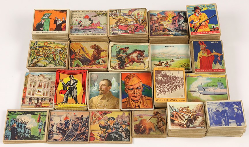 - Huge Non Sports Card Collection (839)