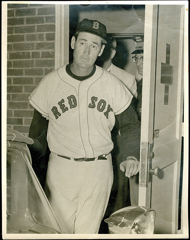Boston Sports - Vintage Ted Williams Oversized Photo