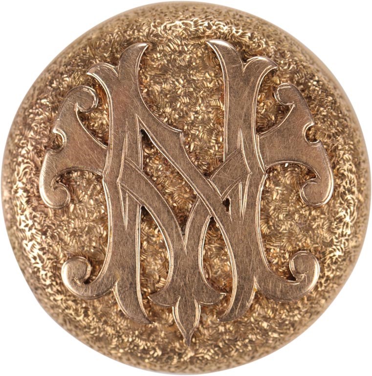 Early Baseball - Early 1900s New York Giants Gold Presentation Pin