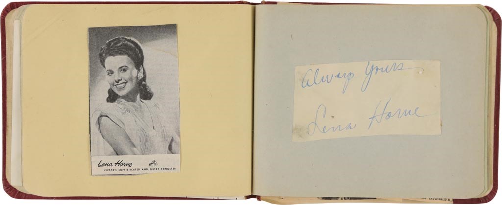 The In-Person Autographs Of Steve K - 1945-47 Sex, Drugs & Big Bands Autograph Book