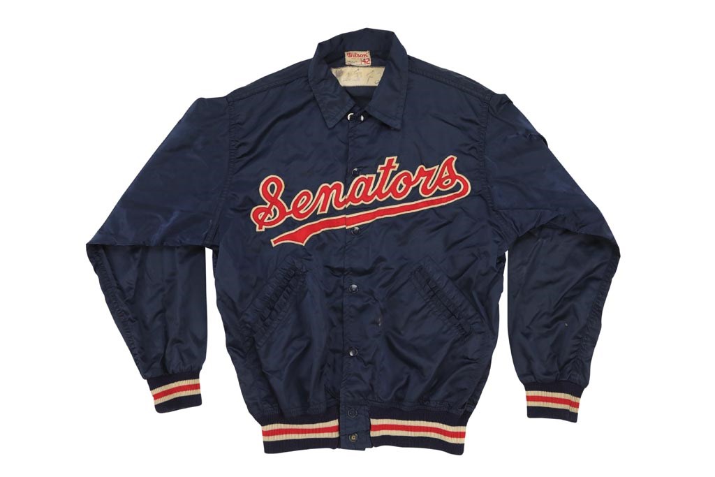- Circa 1970 Nellie Fox Washington Senators Coach's Jacket