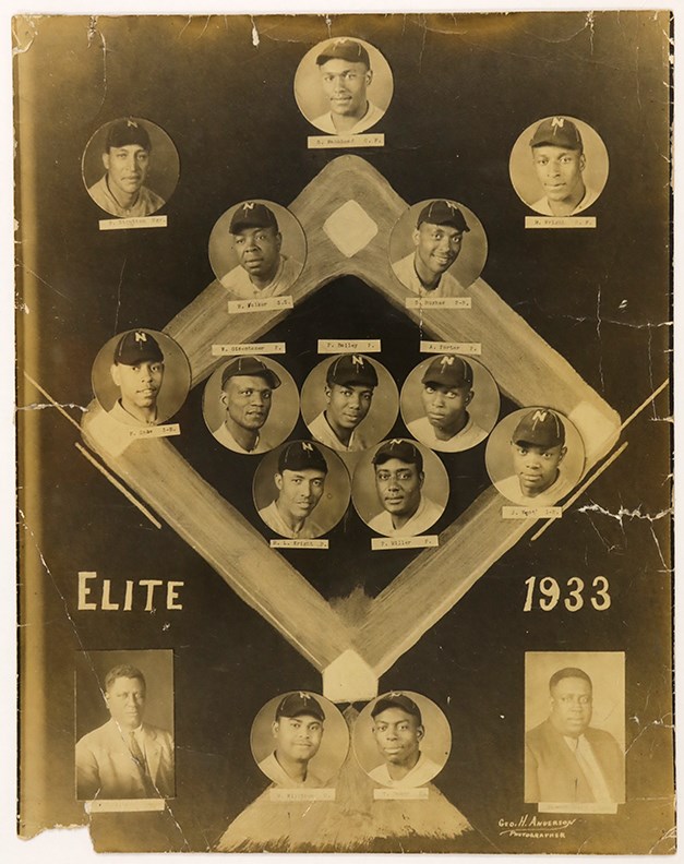 - 1933 Nashville Elite Negro League Photograph