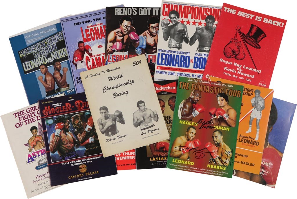 Muhammad Ali & Boxing - The Big Four Boxing Programs (35+)