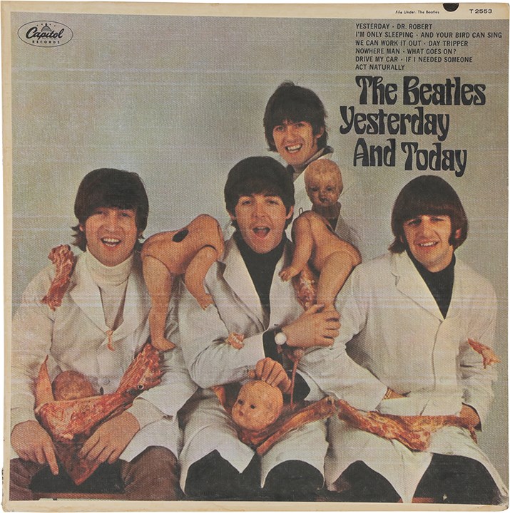 Rock And Pop Culture - 1966 Beatles "Butcher" Cover w/COA