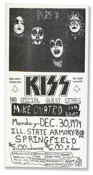 KISS - KISS Concert Handbill