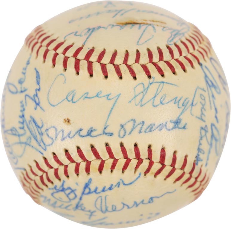 The Eddie Rommel Collection - 1959 American League All-Star Team Signed Baseball