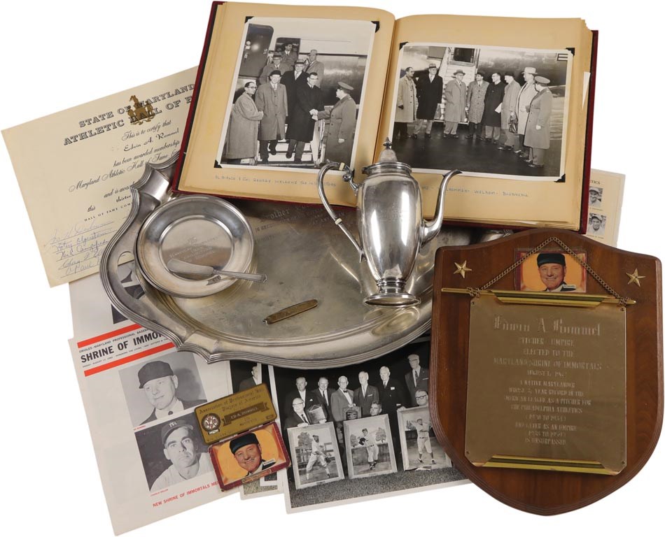 The Eddie Rommel Collection - Eddie Rommel Awards and Personal Effects Collection (24)