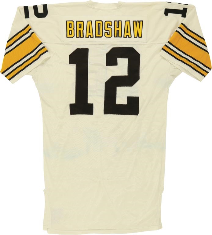- 1980 Terry Bradshaw Game Worn Pittsburgh Steelers Jersey