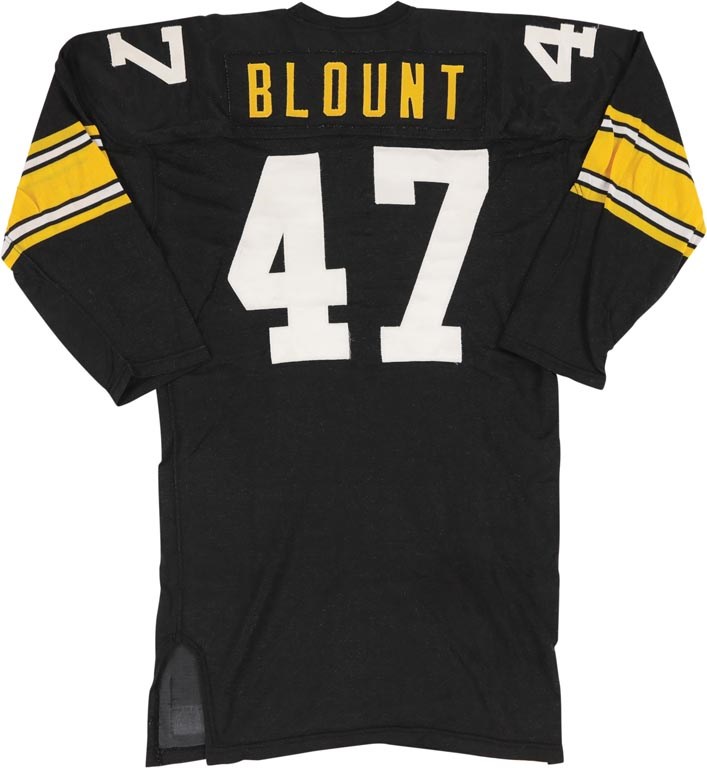 The Pittsburgh Steelers Game Worn Jersey Archive - 1976 Mel Blount Game Worn Pittsburgh Steelers Jersey