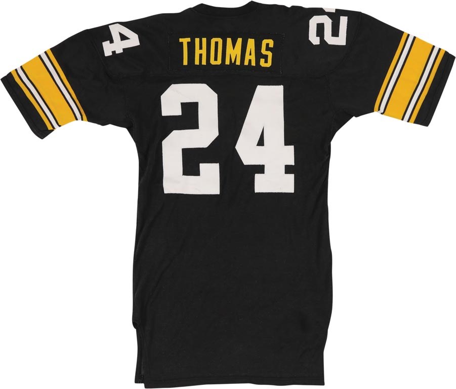 The Pittsburgh Steelers Game Worn Jersey Archive - 1977 J.T. Thomas Game Worn Pittsburgh Steelers Jersey