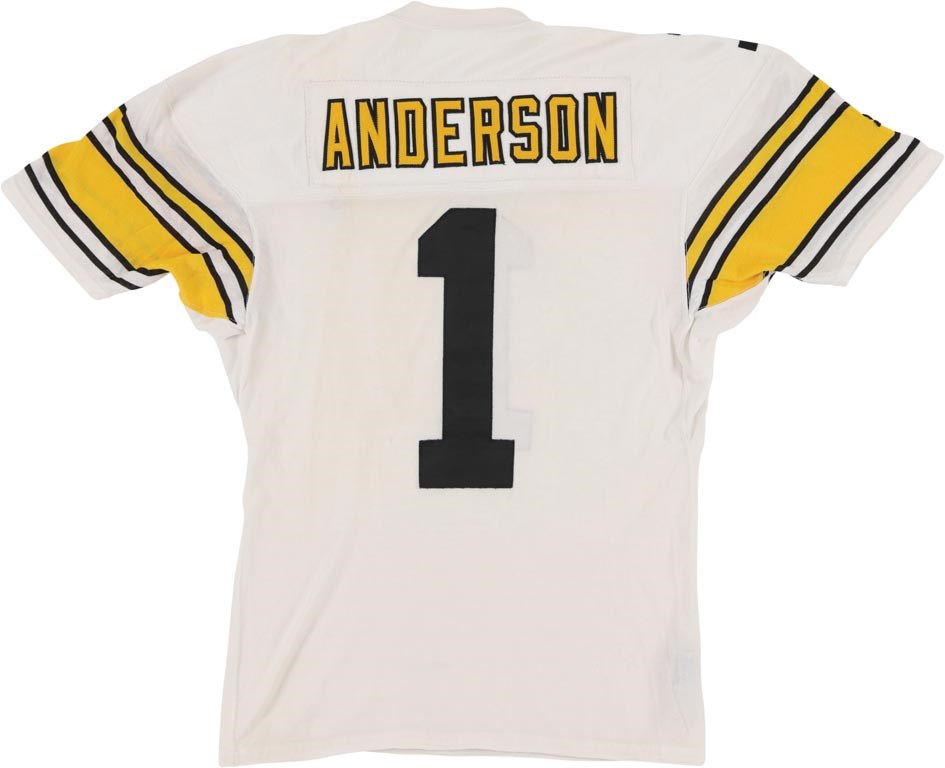The Pittsburgh Steelers Game Worn Jersey Archive - 1994 Gary Anderson Pittsburgh Steelers Game Worn Jersey