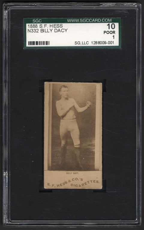 1888 N332 SF Hess Billy Dacy SGC 10