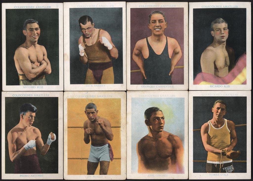 Boxing Cards - European Set and Partial Set Collection (5)