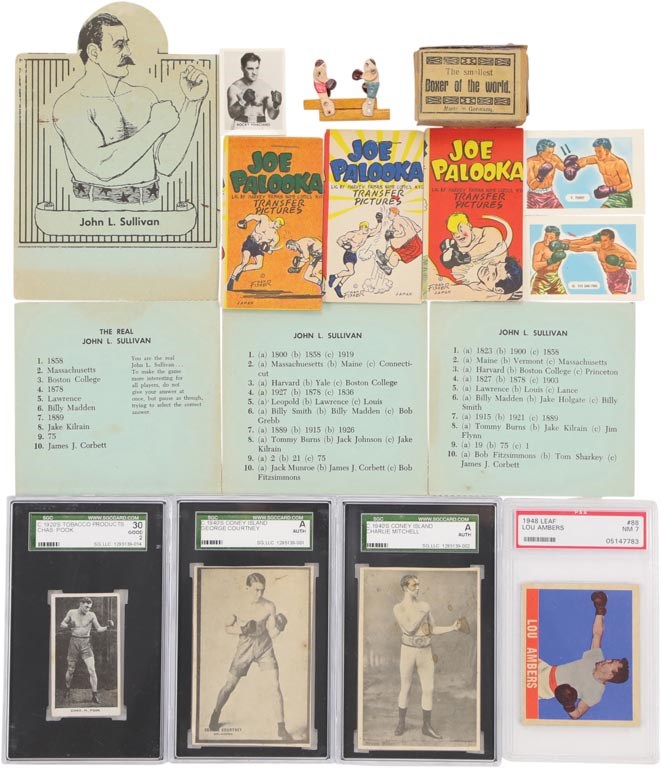 Muhammad Ali & Boxing - Worldwide Miscellaneous Boxing Cards and Related Paper Items