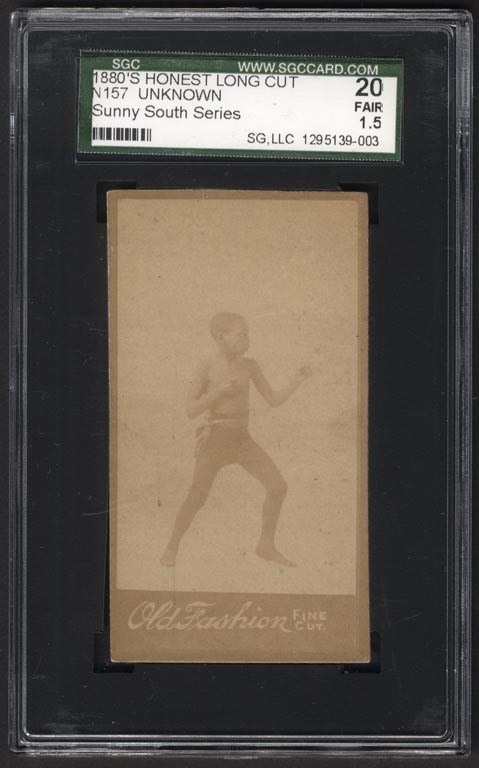 Boxing Cards - 1880s N692 Sunny South Boy Boxer