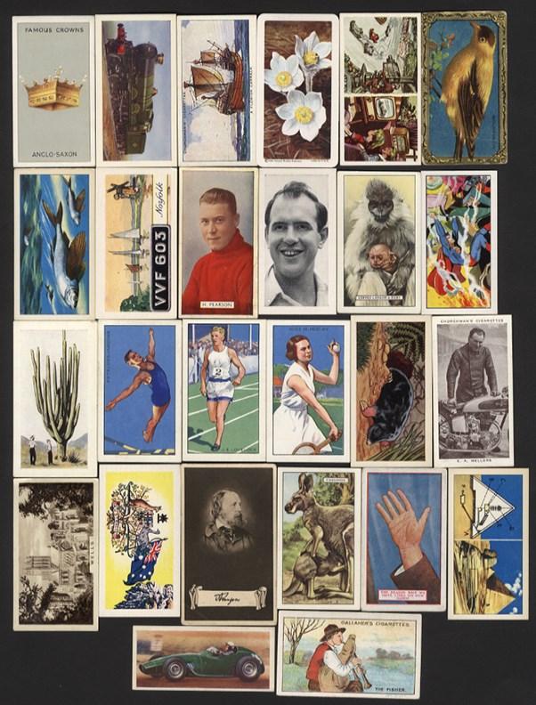 Early British cigarette card collection from NYC collector (725+)