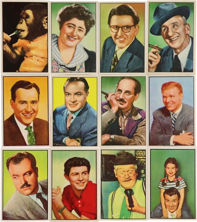 1950s Bowman TV & Radio Stars Complete Sets (2)