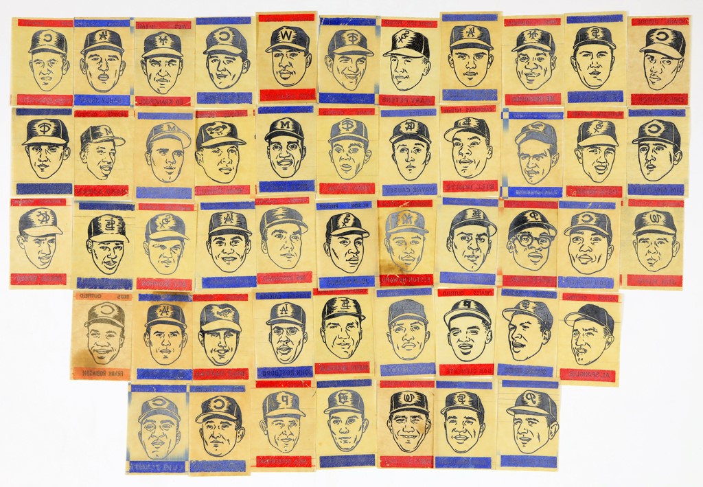 - Group of 1965 Topps Transfers (49)