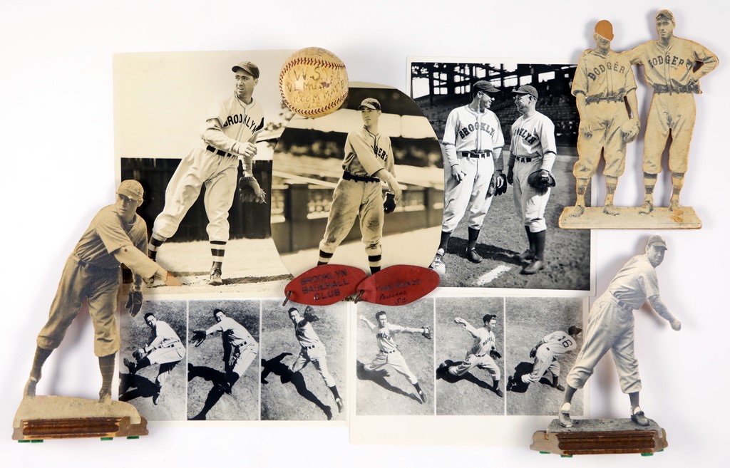 Baseball Memorabilia - Group of Van Mungo Brooklyn Dodgers Ephemera (10)