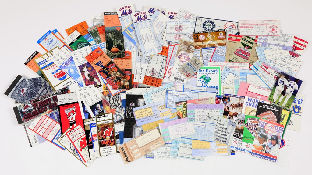 Tickets, Publications & Pins - Large Grouping of Tickets (625+)