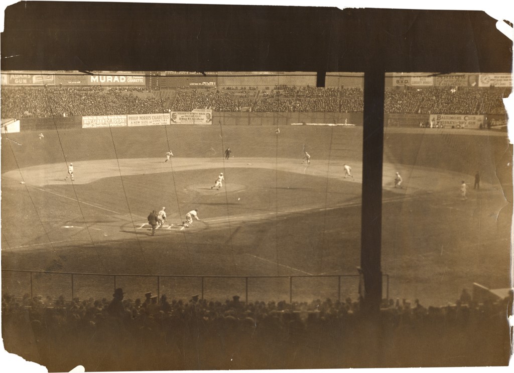 John McGraw and Christy Mathewson, New York Giants, 1911 World Series -  Digital Commonwealth