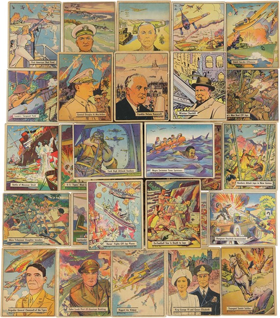 Non Sports Cards - 1941 Gum Inc. War Gum R164 Complete Set (132)